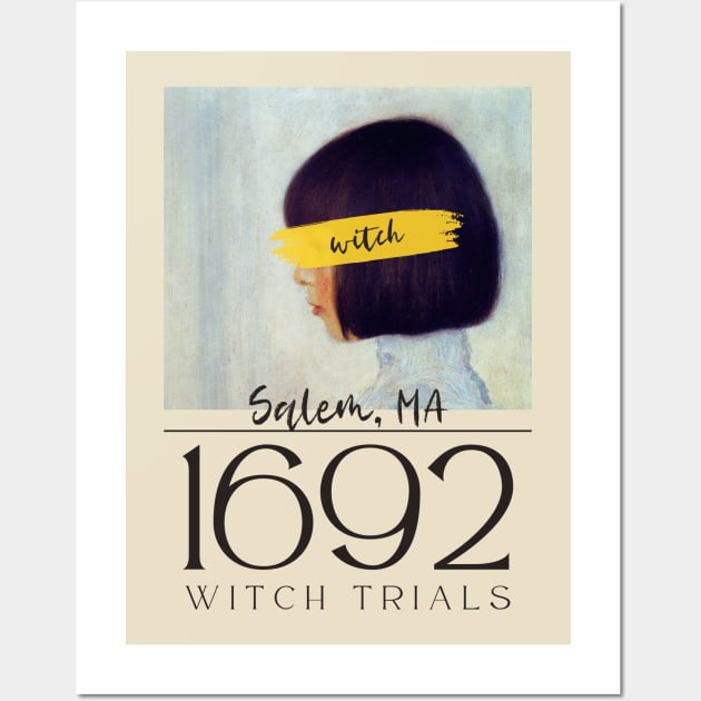 1692 Salem Witch Trials Wall Art by Golden Eagle Design Studio